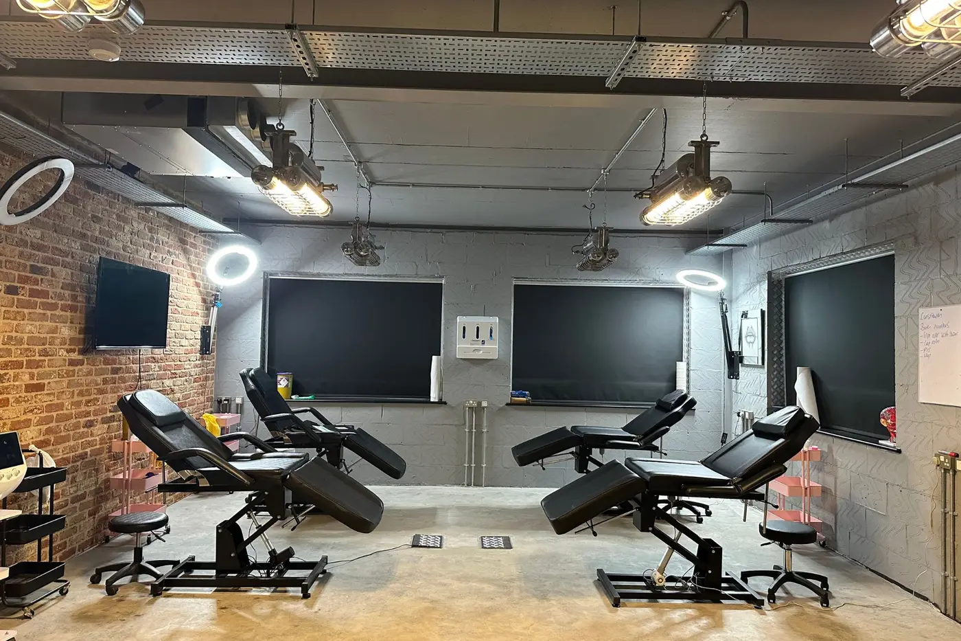 Main treatment training room
